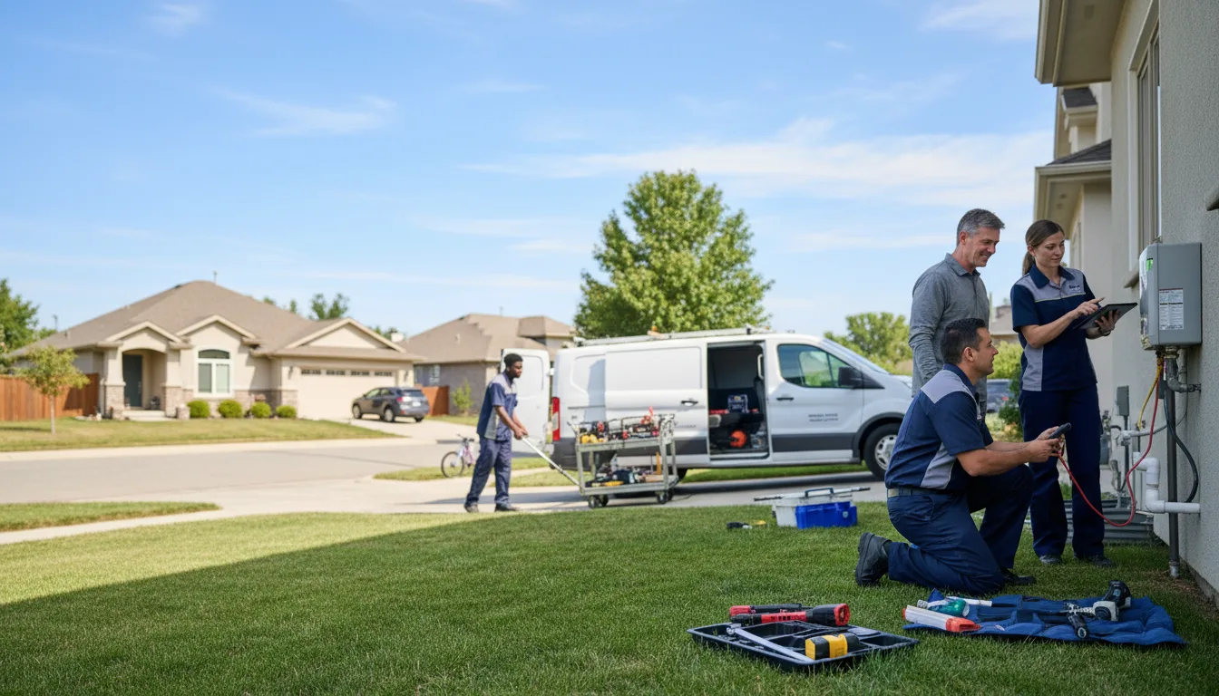 Tankless water heater service in Orbisonia, PA